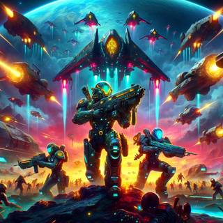 Helldivers desktop wallpaper