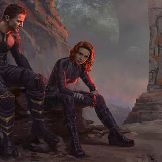 Hawkeye 4k PC wallpaper