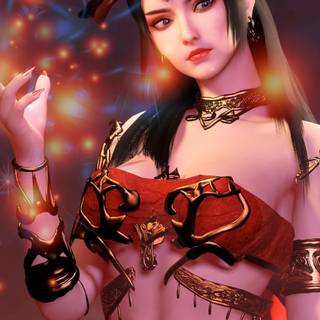 Queen Medusa 4k phone wallpaper