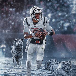 Snow football wallpaper