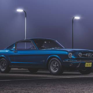 Old Mustang 4k wallpaper