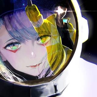 Lucy Cyberpunk 4k wallpaper