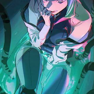 Lucy Cyberpunk 4k wallpaper