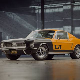 Old Mustang 4k wallpaper