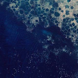 Blue texture 4k wallpaper