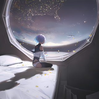 Lucy Cyberpunk 4k wallpaper