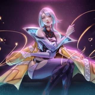 Lucy Cyberpunk 4k wallpaper