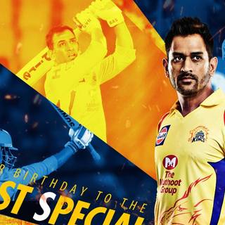 Dhoni laptop wallpaper