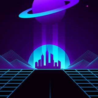 Retro 4k phone wallpaper