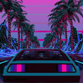 Retro 4k phone wallpaper