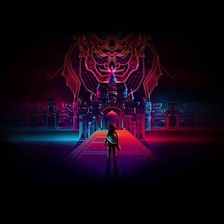 Retro 4k phone wallpaper