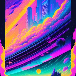 Retro 4k phone wallpaper