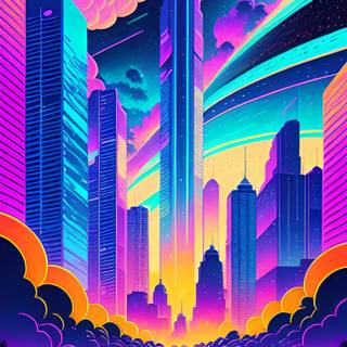 Retro 4k phone wallpaper