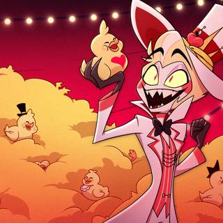 Lucifer Morningstar Hazbin Hotel wallpaper