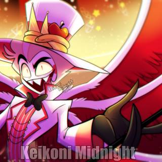 Lucifer Morningstar Hazbin Hotel wallpaper