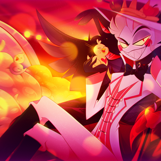 Lucifer Morningstar Hazbin Hotel wallpaper