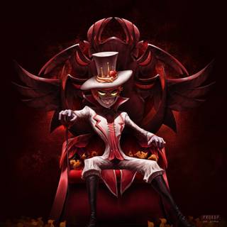 Lucifer Morningstar Hazbin Hotel wallpaper