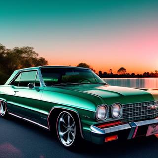 Green Impala wallpaper