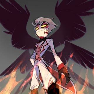 Lucifer Morningstar Hazbin Hotel wallpaper