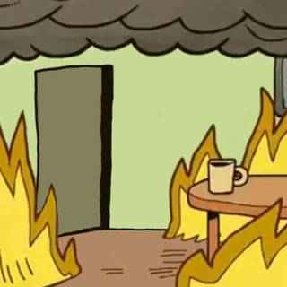 Everything is fine wallpaper