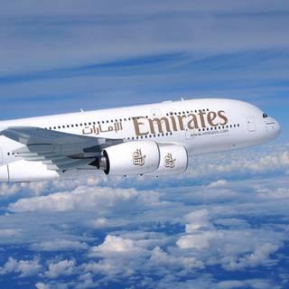 Emirates flight wallpaper