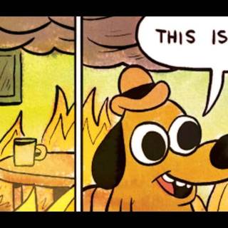 Everything is fine wallpaper