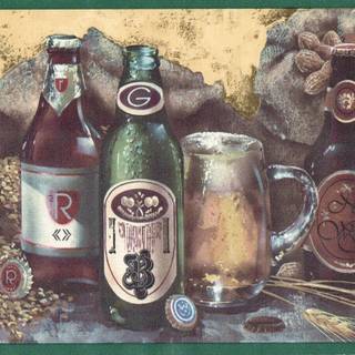 Beer vintage wallpaper