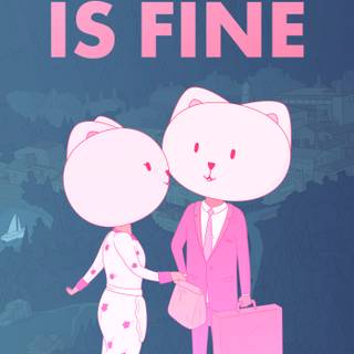 Everything is fine wallpaper