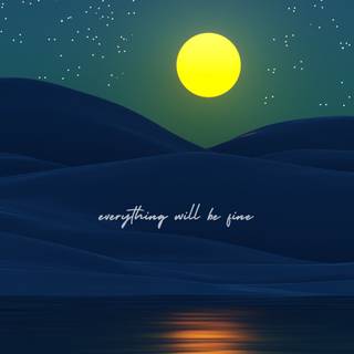 Everything is fine wallpaper