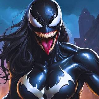 Lady Venom wallpaper