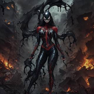 Lady Venom wallpaper