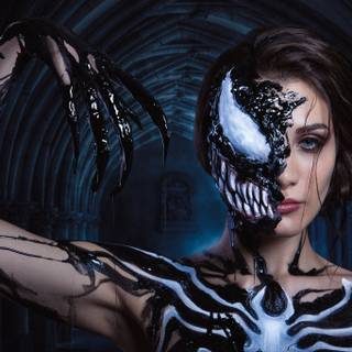 Lady Venom wallpaper