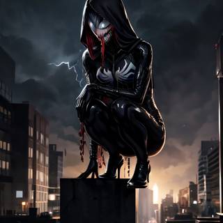 Lady Venom wallpaper