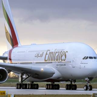 Emirates flight wallpaper