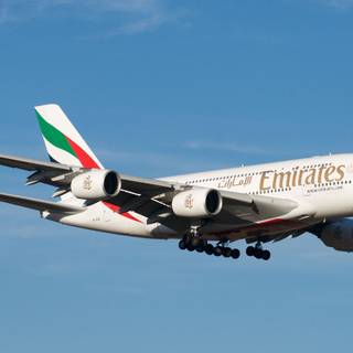 Emirates flight wallpaper