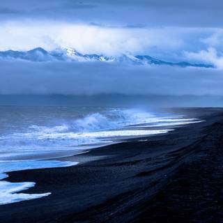 Ocean beach 4k wallpaper