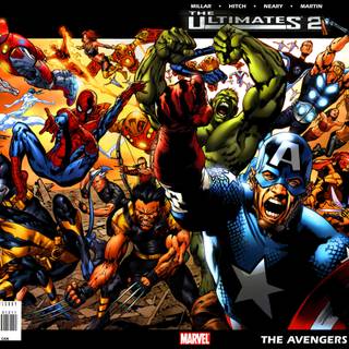 Marvel cartoon 4k wallpaper