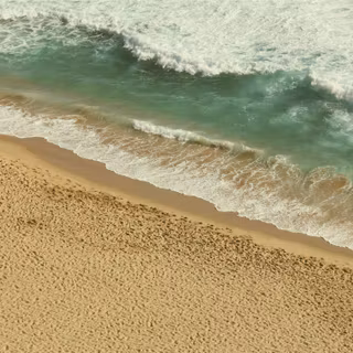 Ocean beach 4k wallpaper