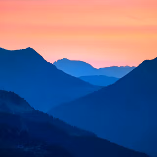 4k mountain sunset wallpaper