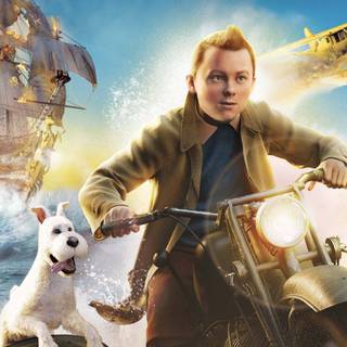 Tintin 4k wallpaper