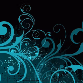 Black teal wallpaper