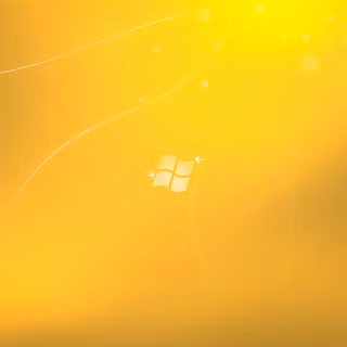 Windows yellow wallpaper