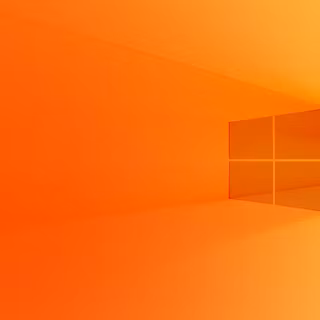 Windows yellow wallpaper
