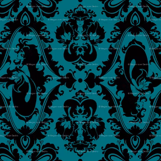 Black teal wallpaper