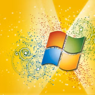 Windows yellow wallpaper