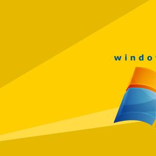 Windows yellow wallpaper