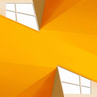 Windows yellow wallpaper