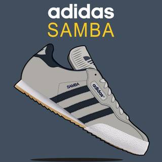 Adidas Samba wallpaper