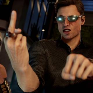 Johnny Cage MK1 desktop wallpaper