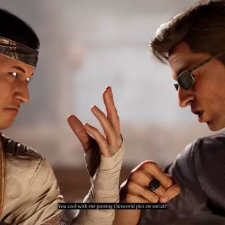 Johnny Cage MK1 desktop wallpaper